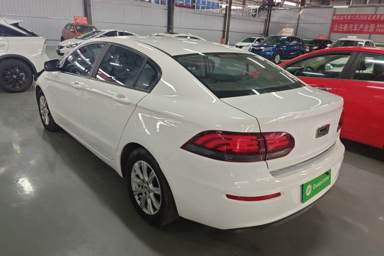 Used Qoros 3 2018 Sedan 1.6L Automatic Leading Model Rear Left 45 Deg