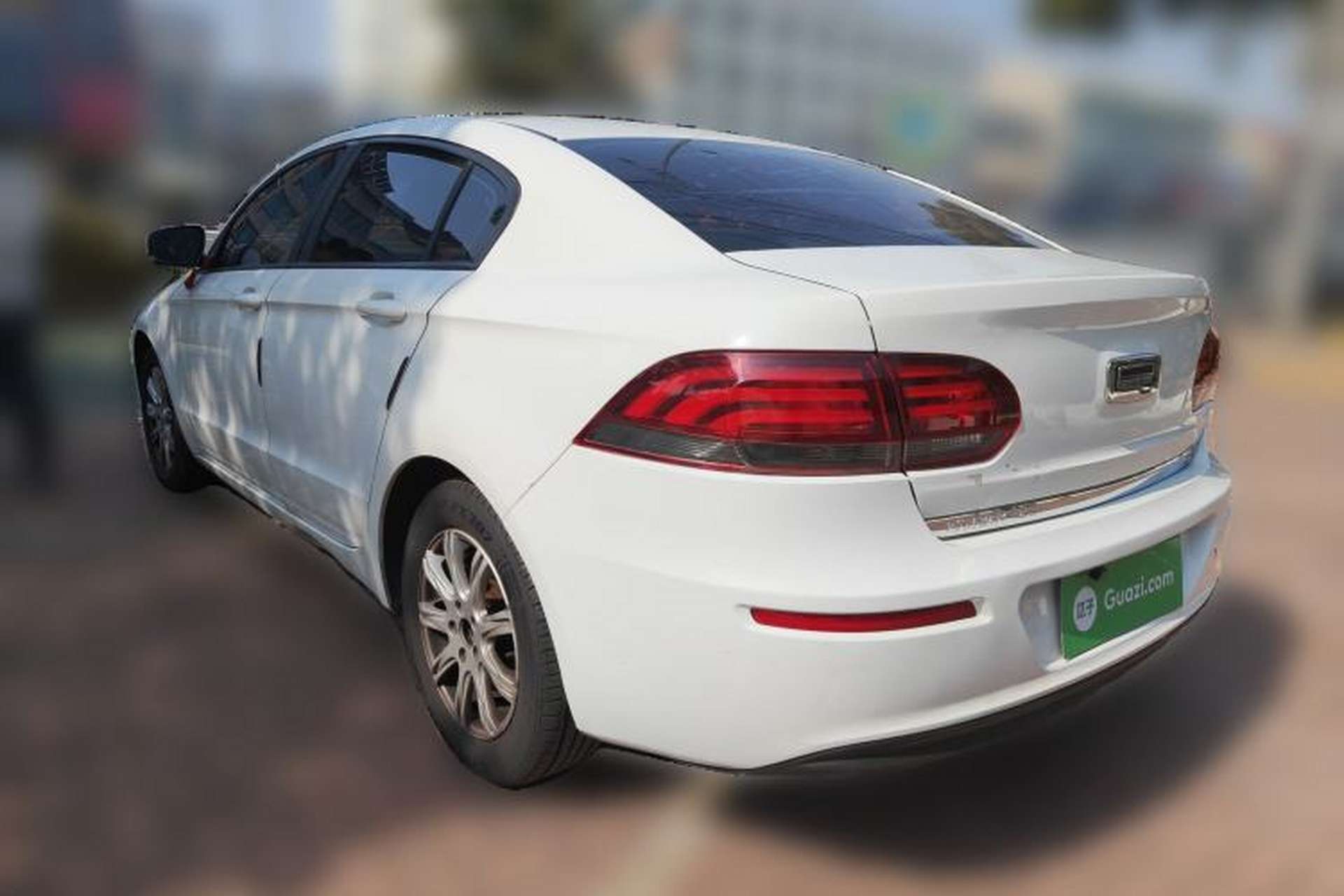 Used Qoros 3 2018 Sedan 1.6L Automatic Leading Model Rear Left 45 Deg