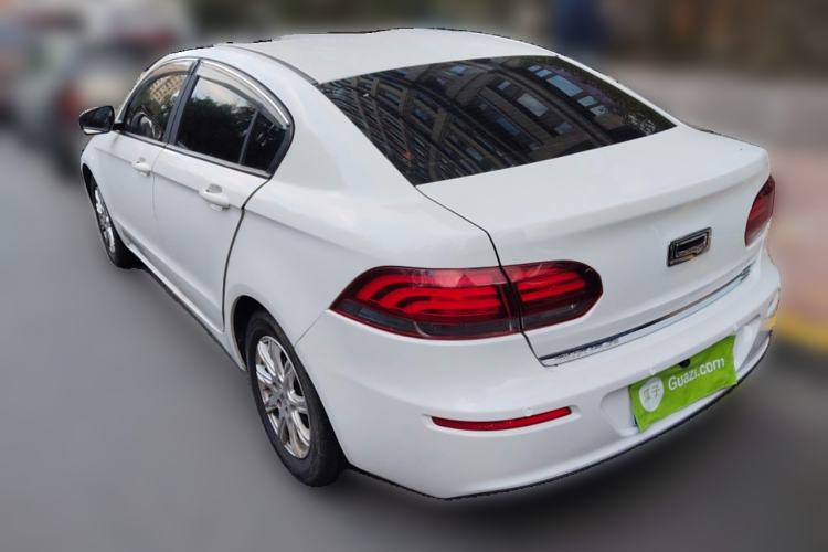 Used Qoros 3 2018 Sedan 1.6L Automatic Leading Model Rear Left 45 Deg