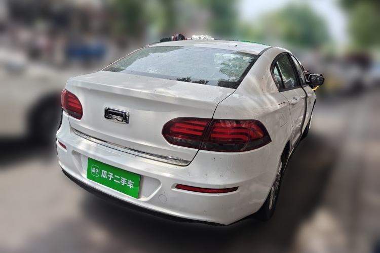Used Qoros 3 2018 Sedan 1.6L Automatic Leading Model Rear Right 45 Deg
