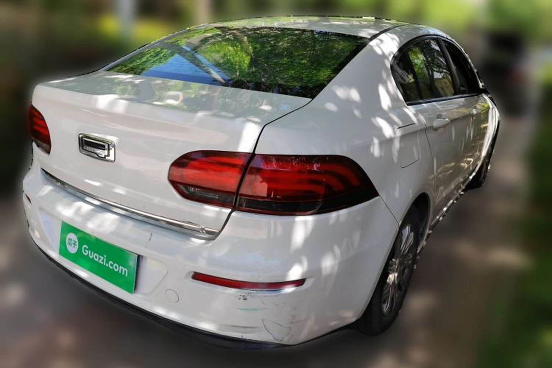 Used Qoros 3 2018 Sedan 1.6L Automatic Leading Model Rear Right 45 Deg