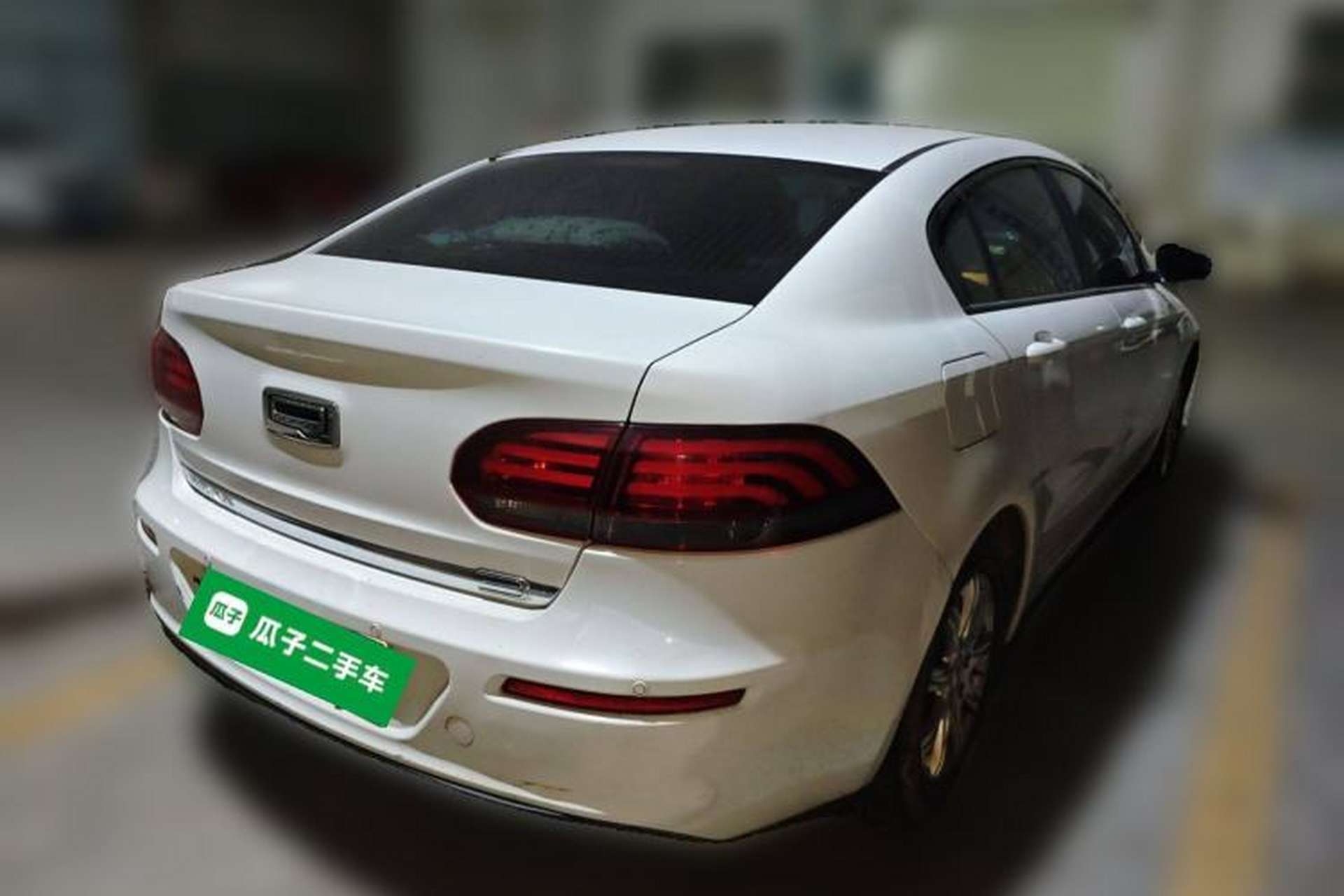Used Qoros 3 2018 Sedan 1.6L Automatic Luxury Model Rear Right 45 Deg
