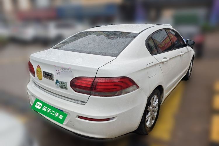 Used Qoros 3 2018 Sedan 1.6L Automatic Leading Model Rear Right 45 Deg