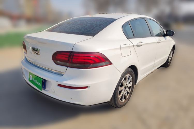 Used Qoros 3 2018 Sedan 1.6L Automatic Leading Model Rear Right 45 Deg