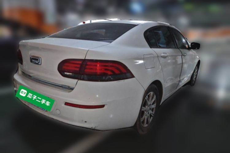 Used Qoros 3 2018 Sedan 1.6L Automatic Leading Model Rear Right 45 Deg