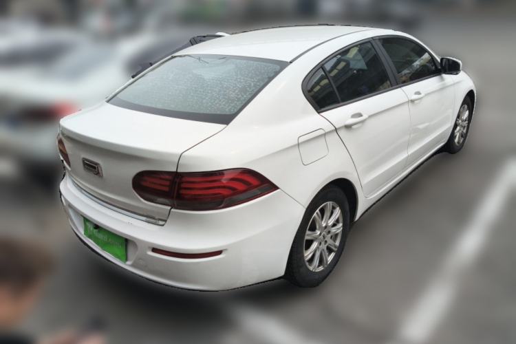Used Qoros 3 2018 Sedan 1.6L Automatic Leading Model Rear Right 45 Deg