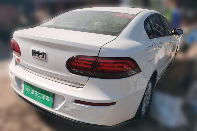 Used Qoros 3 2018 Sedan 1.6L Automatic Leading Model Rear Right 45 Deg