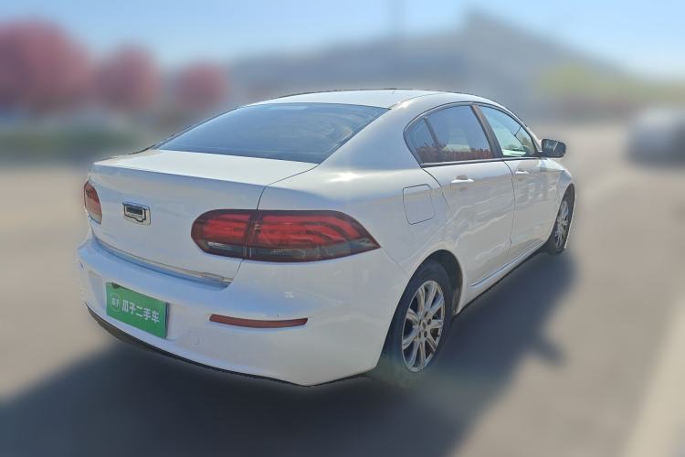 Used Qoros 3 2018 Sedan 1.6L Automatic Leading Model Rear Right 45 Deg