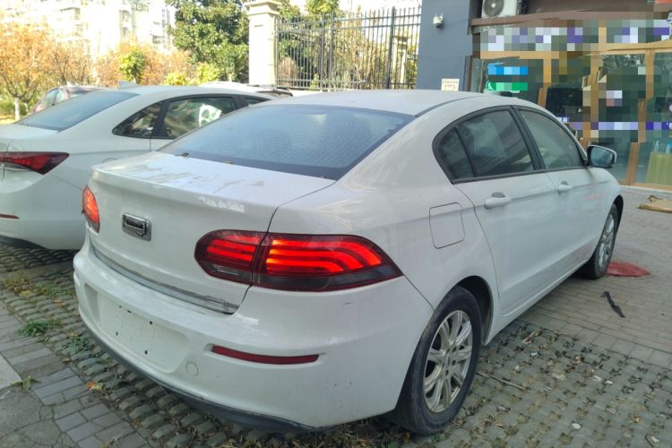 Used Qoros 3 2018 Sedan 1.6L Automatic Leading Model Rear Right 45 Deg