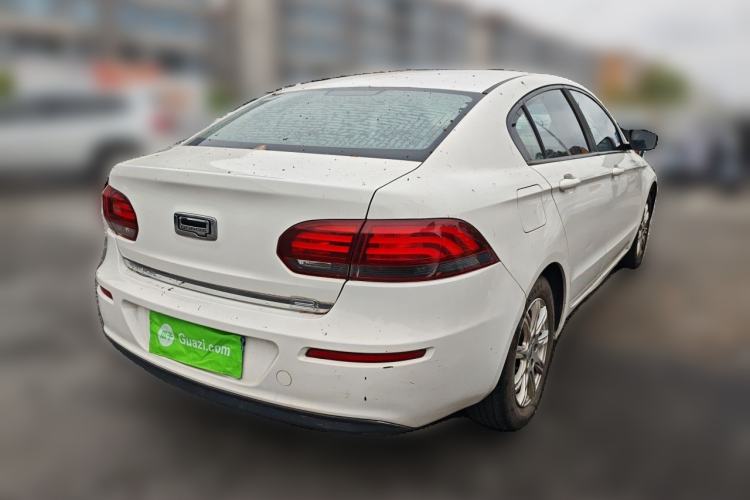 Used Qoros 3 2018 Sedan 1.6L Automatic Leading Model Rear Right 45 Deg