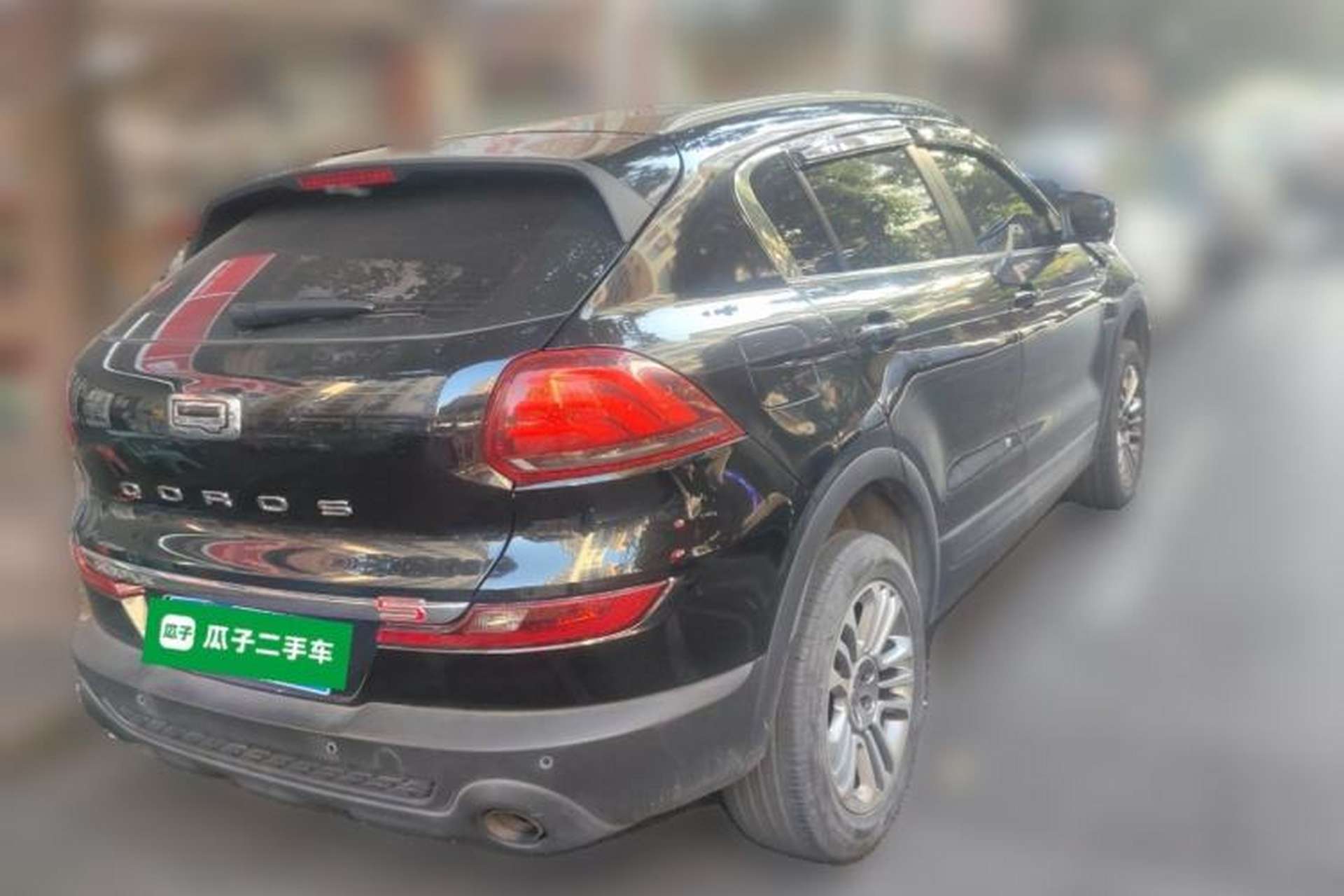 Used Qoros 5 2016 1.6T Automatic Elite Model Rear Right 45 Deg