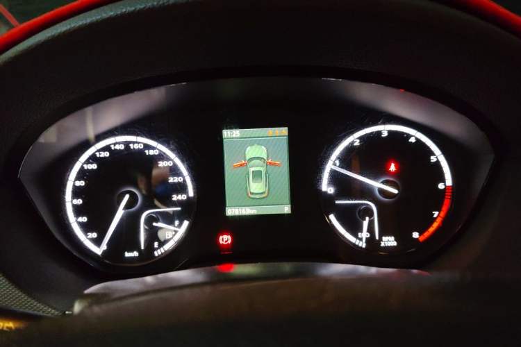 Used Qoros 5 2016 1.6T Automatic Luxury Model Instrument Cluster