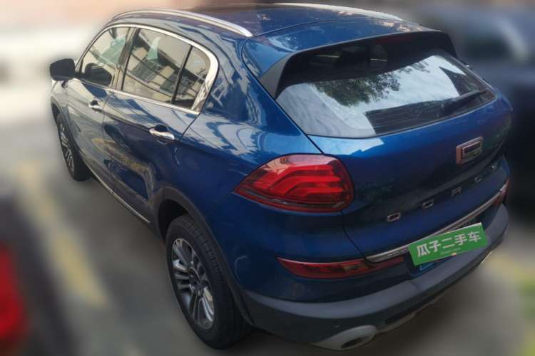 Used Qoros 5 2016 1.6T Automatic Luxury Model Rear Left 45 Deg