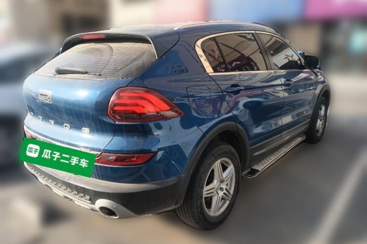 Used Qoros 5 2016 1.6T Automatic Elite Model Rear Right 45 Deg
