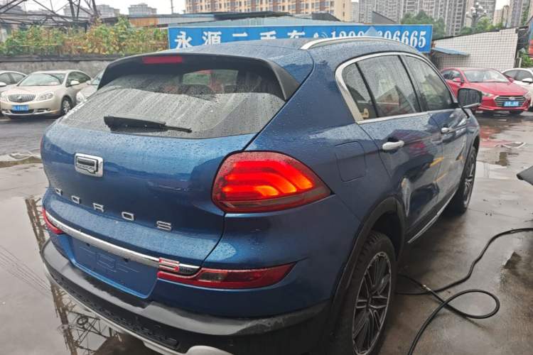 Used Qoros 5 2016 1.6T Automatic Luxury Model Rear Right 45 Deg