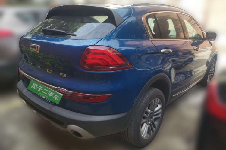 Used Qoros 5 2016 1.6T Automatic Luxury Model Rear Right 45 Deg
