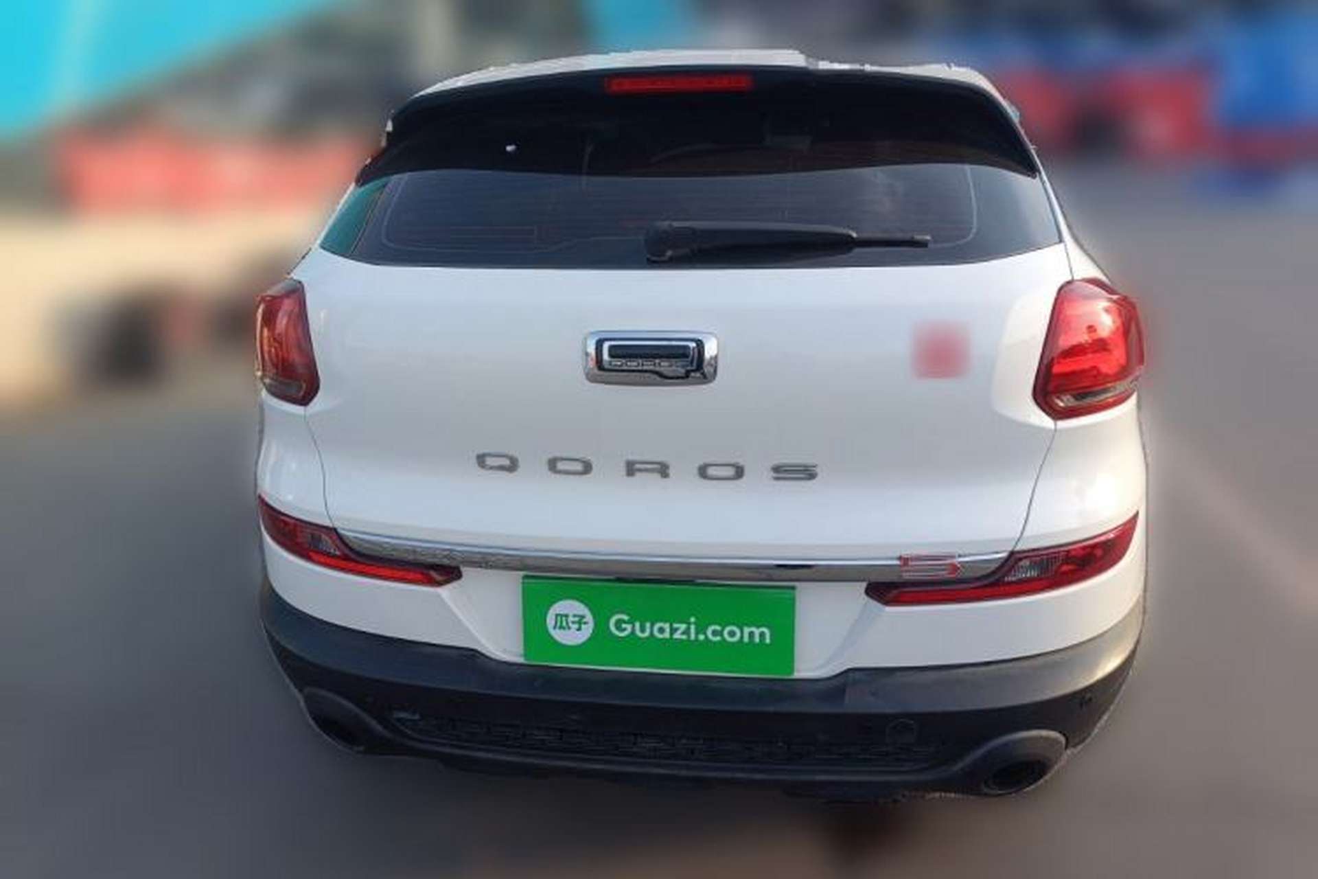 Used Qoros 5 2016 1.6T Manual Comfort Model Rear