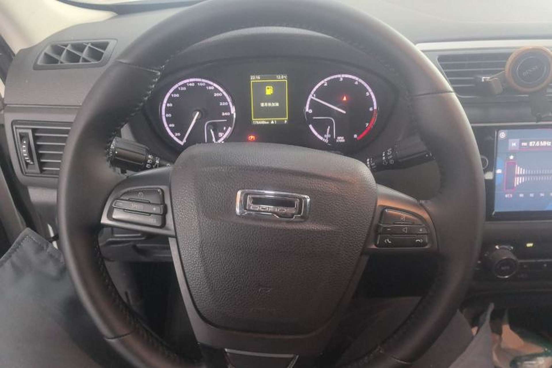 Used Qoros 5 2016 1.6T Automatic Elite Model Steering Wheel