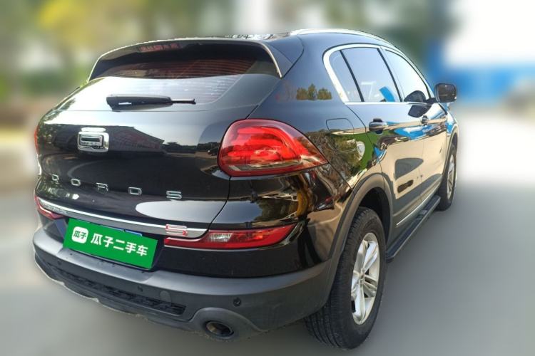 Used Qoros 5 2017 1.6T Automatic Leading Model Rear Right 45 Deg