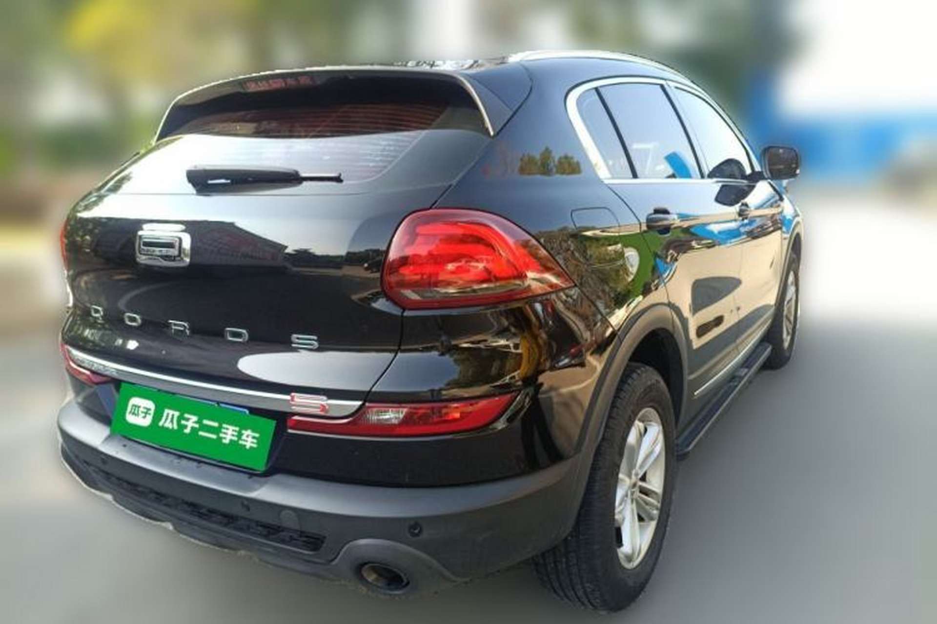 Used Qoros 5 2017 1.6T Automatic Leading Model Rear Right 45 Deg