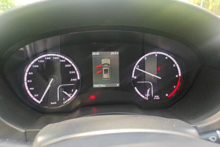 Used Qoros 5 2017 1.6T Automatic Flagship Model Instrument Cluster