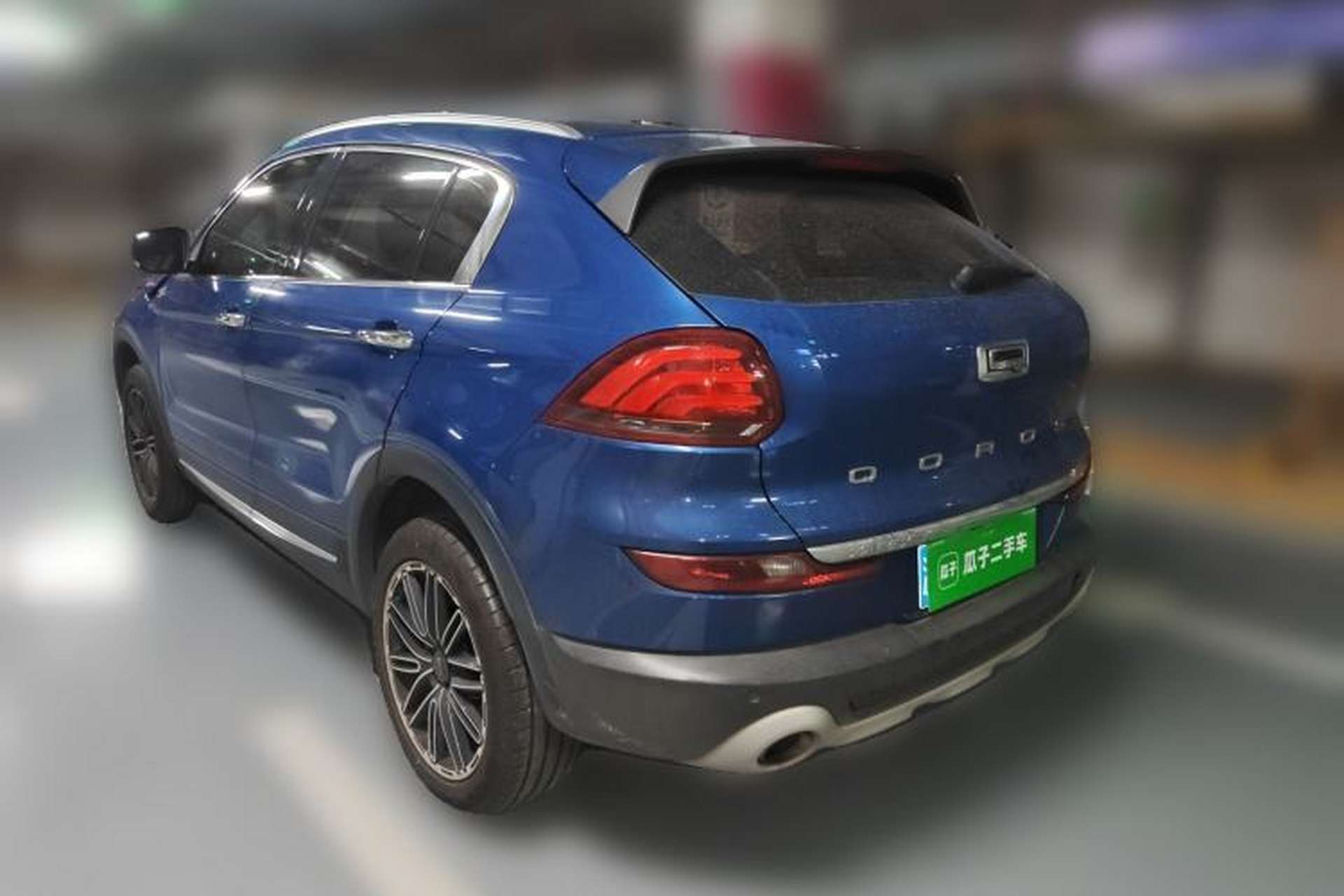 Used Qoros 5 2017 1.6T Automatic Flagship Model Rear Left 45 Deg