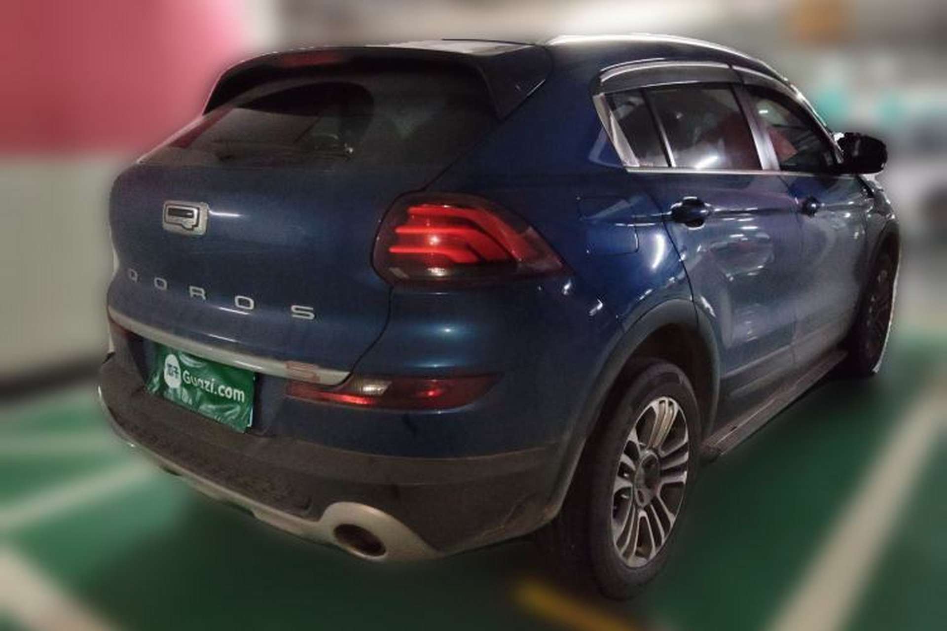 Used Qoros 5 2017 1.6T Automatic Prestige Model Rear Right 45 Deg