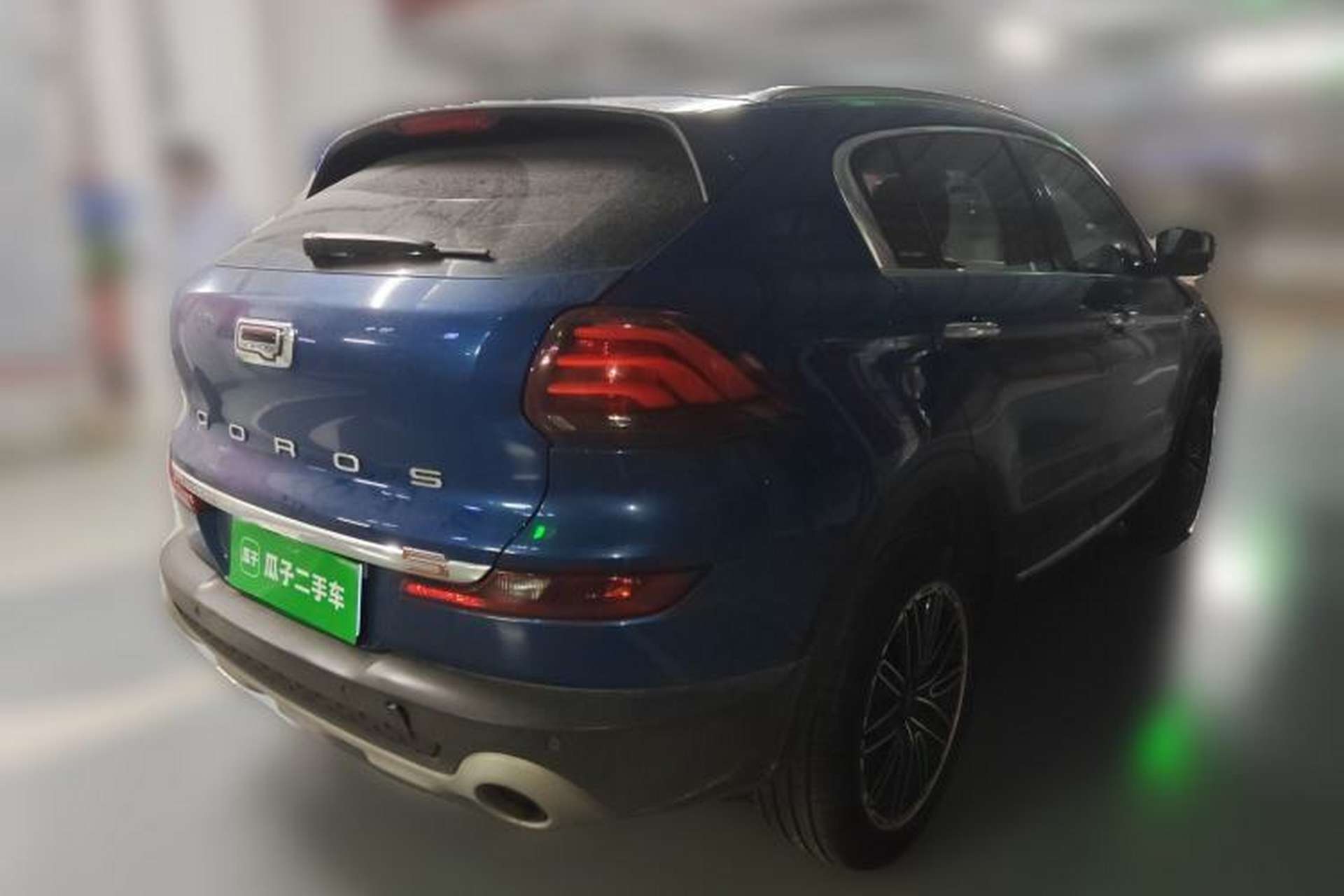 Used Qoros 5 2017 1.6T Automatic Flagship Model Rear Right 45 Deg