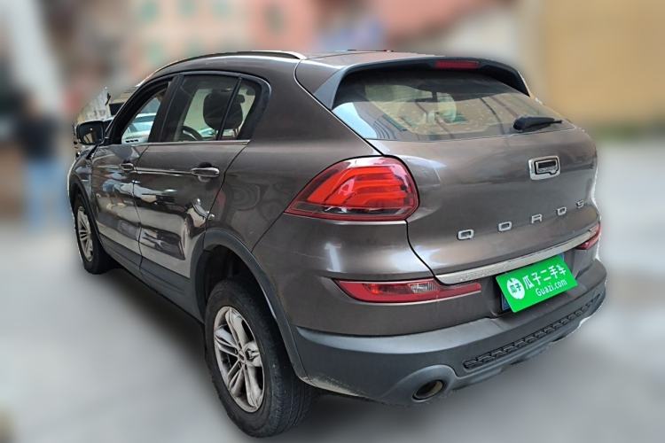 Used Qoros 5 2017 1.6T Automatic Leading Model Rear Left 45 Deg