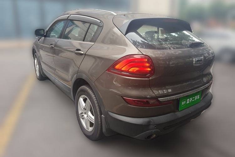 Used Qoros 5 2017 1.6T Automatic Leading Model Rear Left 45 Deg