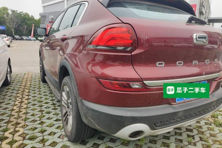 Used Qoros 5 2017 1.6T Automatic Prestige Model Rear Left 45 Deg