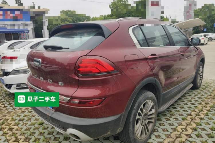 Used Qoros 5 2017 1.6T Automatic Prestige Model Rear Right 45 Deg