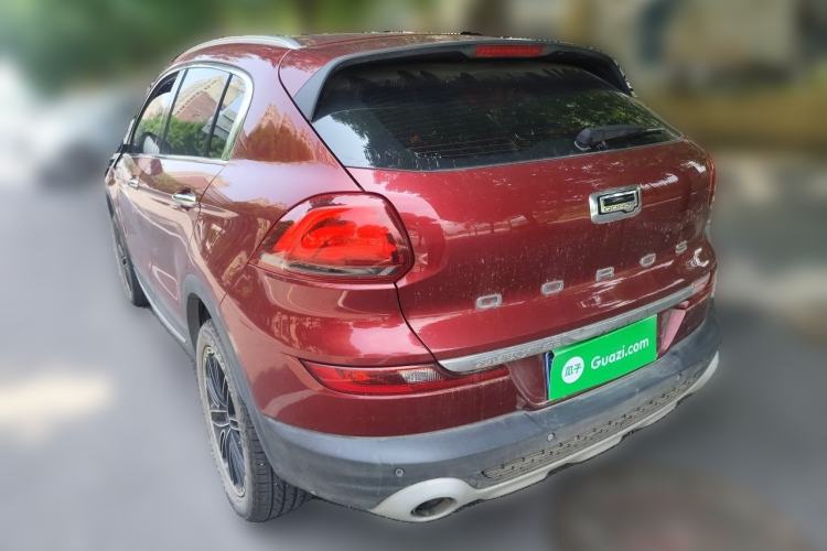 Used Qoros 5 2017 1.6T Automatic Flagship Model Rear Left 45 Deg
