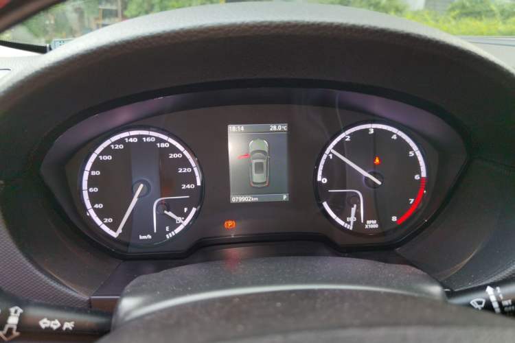 Used Qoros 5 2017 1.6T Automatic New Elite Model Instrument Cluster