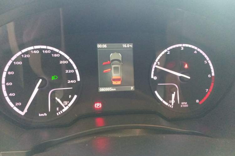 Used Qoros 5 2017 1.6T Automatic New Elite Model Instrument Cluster