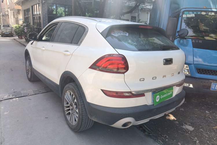 Used Qoros 5 2017 1.6T Automatic Prestige Model Rear Left 45 Deg