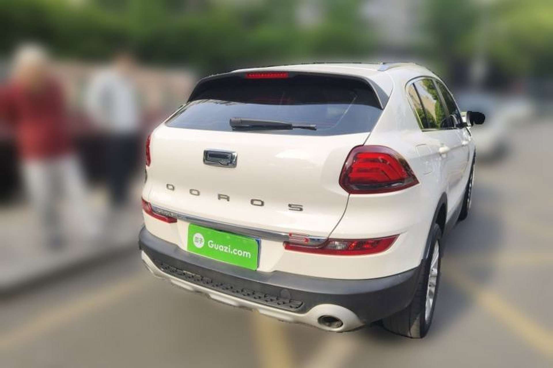 Used Qoros 5 2017 1.6T Automatic Prestige Model Rear Right 45 Deg