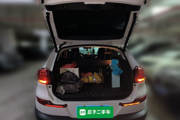 Used Qoros 5 2017 1.6T Automatic New Elite Model Trunk