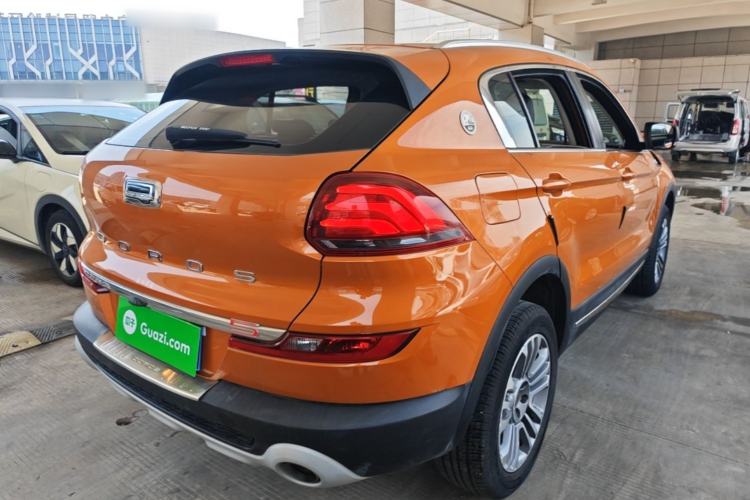 Used Qoros 5 2017 1.6T Automatic Prestige Model Rear Right 45 Deg