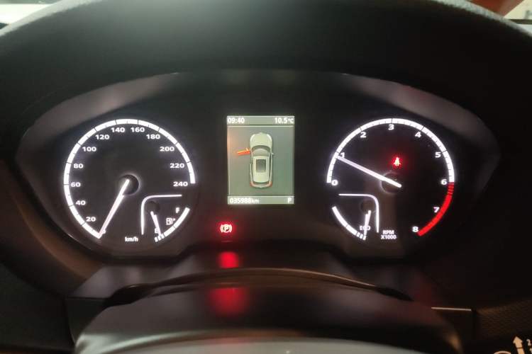 Used Qoros 5 2018 Revised 1.6T Automatic Luxury Version Instrument Cluster