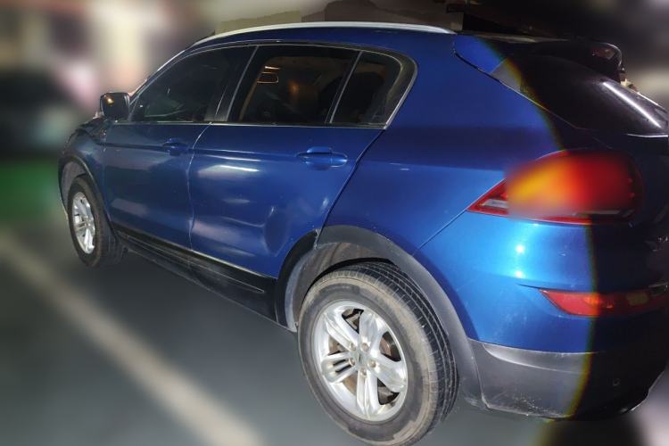 Used Qoros 5 2018 Revised Version 1.6T Automatic Leading Edition Rear Left 45 Deg