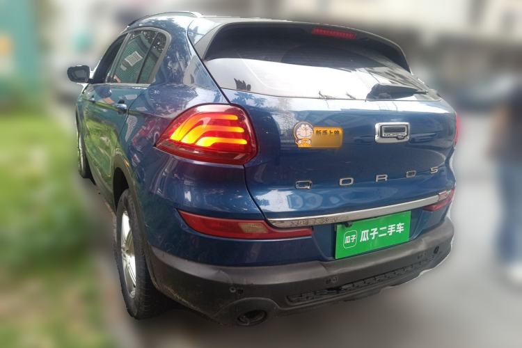 Used Qoros 5 2018 Revised Version 1.6T Automatic Leading Edition Rear Left 45 Deg