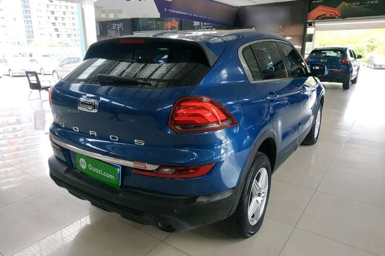 Used Qoros 5 2018 Revised Version 1.6T Automatic Leading Edition Rear Right 45 Deg