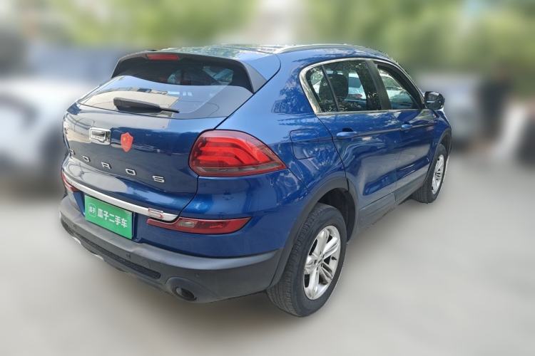 Used Qoros 5 2018 Revised Version 1.6T Automatic Leading Edition Rear Right 45 Deg
