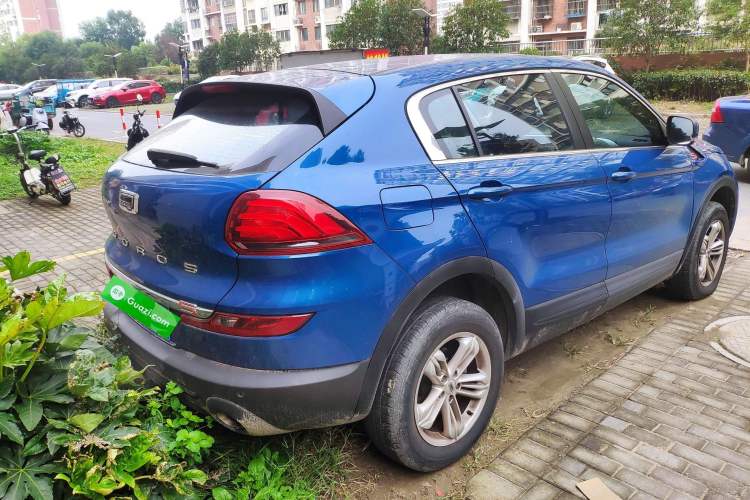 Used Qoros 5 2018 Revised Version 1.6T Automatic Leading Edition Rear Right 45 Deg