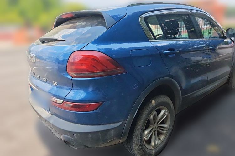 Used Qoros 5 2018 Revised Version 1.6T Automatic Leading Edition Rear Right 45 Deg