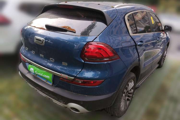 Used Qoros 5 2018 1.6T Automatic Prestige Model Rear Right 45 Deg