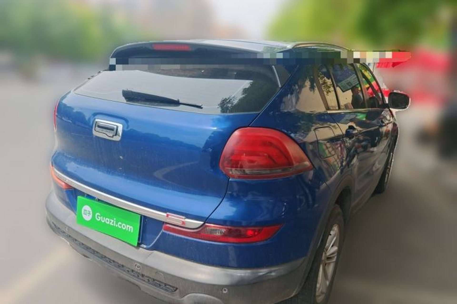 Used Qoros 5 2018 Revised Version 1.6T Automatic Leading Edition Rear Right 45 Deg
