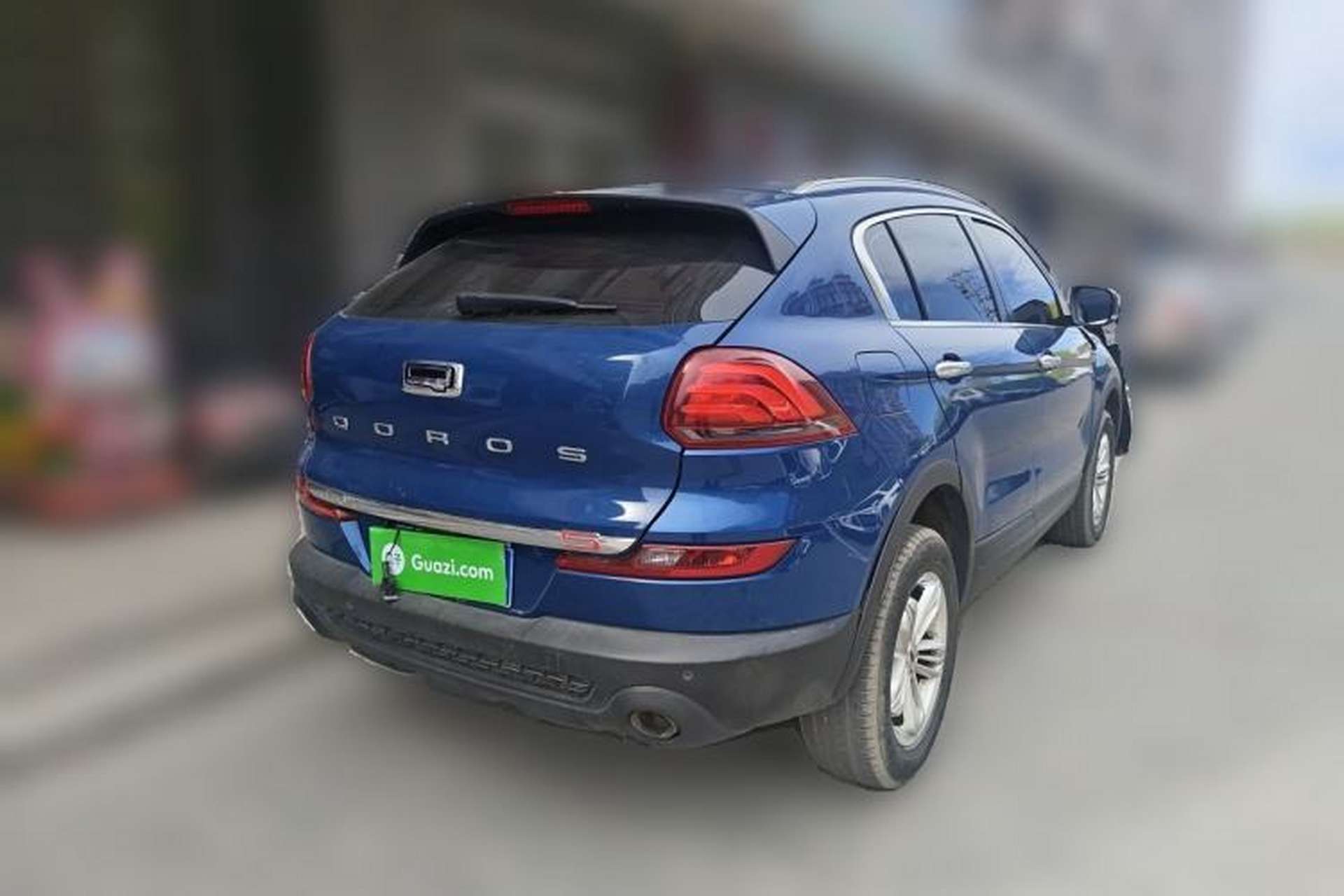 Used Qoros 5 2018 Revised Version 1.6T Automatic Leading Edition Rear Right 45 Deg