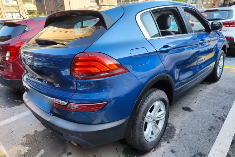 Used Qoros 5 2018 Revised Version 1.6T Automatic Leading Edition Rear Right 45 Deg